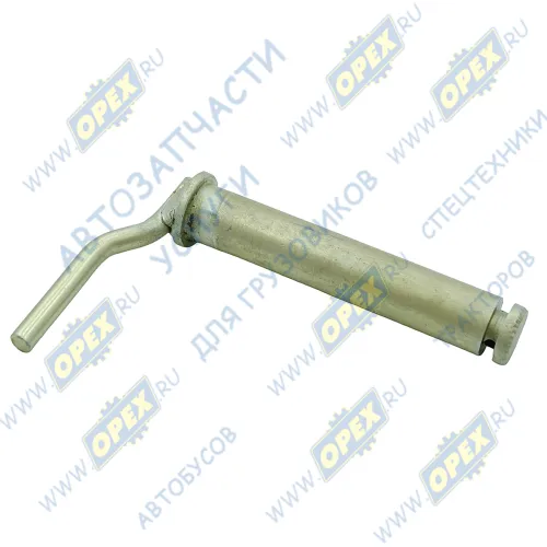 822-4605070 Шкворень (сталь) ф30 L=180 с проточкой и 1отв. под шплинт ВЗТЗЧ