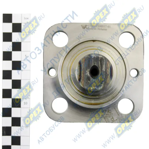 1520-2308037-01 Ось (сталь) L=70 ф35/70 с 2-мя выступами на торце,с/и МТЗ-1221 ВЗТЗЧ1