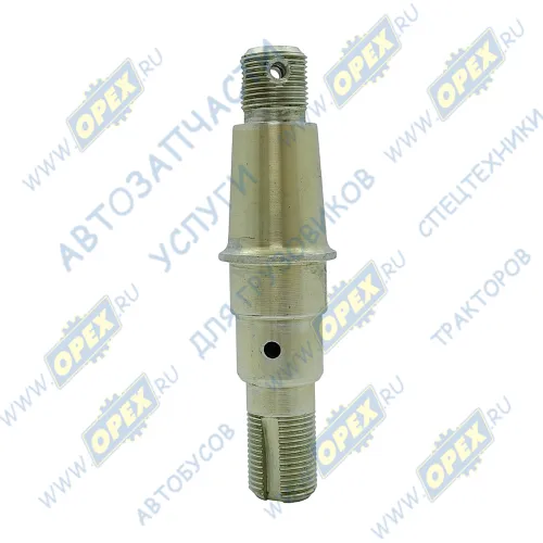 Ф80-3405101-Б-ЗИ Палец рулевого гидроцилиндра МТЗ-1221 L=125 М20х1,5 P=20/М20х1,5 P=20 в сборе; .(резьб.часть с 2-х стор) ВЗТЗЧ