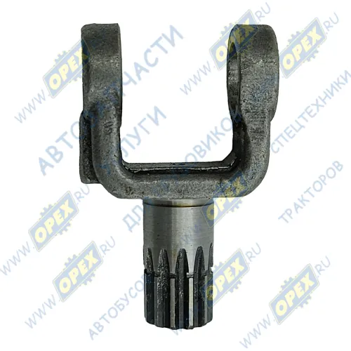 85-3401156-Б Вилка S=31 L=76; наруж.шлиц=12; 2отв.ф19 (ОSРВ-100) ВЗТЗЧ