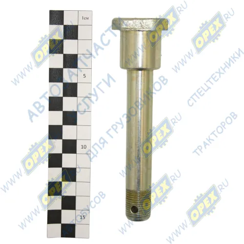 50-4605076 Палец ф18/ф28 L=130 C/И в вилку поперечины. М18х1,5 ВЗТЗЧ1
