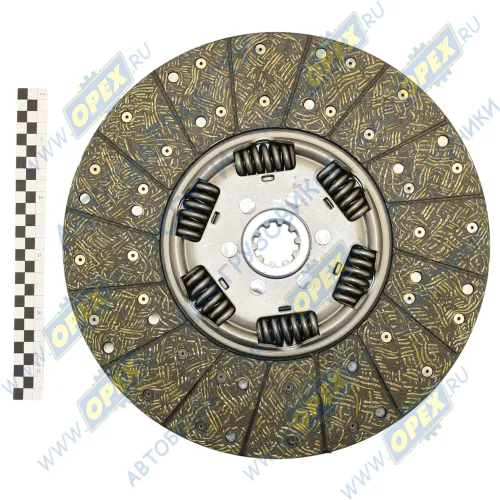 381878006092 Диск сцепления ведомый ф362 шлиц=10 фшлица=38х6 hступ=40 ПАЗ Вектор Некст,ГАЗон Некст (дв.ЯМЗ-534) усиленная ступица; 1878006092 Виктория-НН1