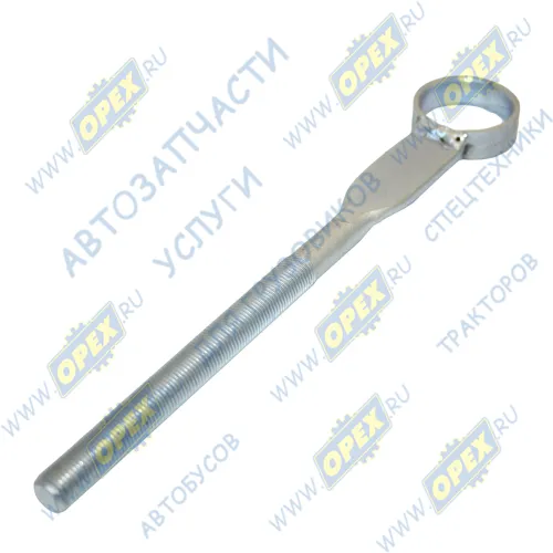 54401-1302121 Тяга крепления радиатора МАЗ (растяжка, L=230; ф12; М12х1,5 Р=110, 1отв.ф33) Волмет