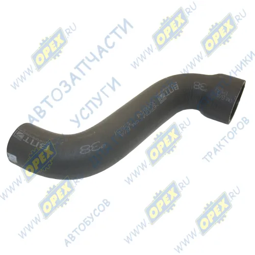 C41RB3-1303025 Шланг (патрубок) кривой (2 изг.) ф38х48/ф50х60 L=320 радиатора ГАЗон Некст (10тонн) Евро-5 нижний ВПТ