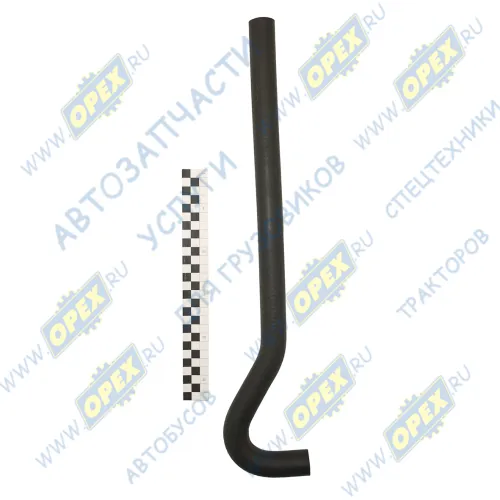 C41R13-8120044 Шланг (патрубок) кривой (2 изг.) ф20х29 L=600 ГАЗон Next отопителя подводящий ВПТ1