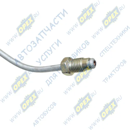 3302-3506040-50 Трубка (сталь) ф5; L=840 Ш=М10+К12/Ш=М10+К12 от тройника к правому заднему тормозу ( ГАЗ