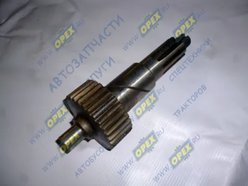 66-40-1802025 Вал первичный РК раздаточной коробки ГАЗ-66,3308,33081 без КОМ ГАЗ