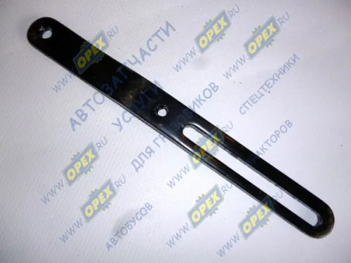 3308-10-3548050 Планка натяжения ремня вакуумного насоса (222х22х12) с прорезью 1отв.ф8 /1отв.ф6 ГАЗ