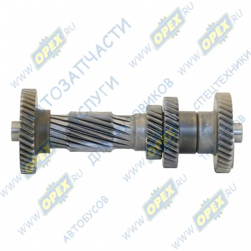 3302-1701310 Вал промежуточный КПП ГАЗ-3302,Газель (36зуб.) без подшипников ГАЗ1