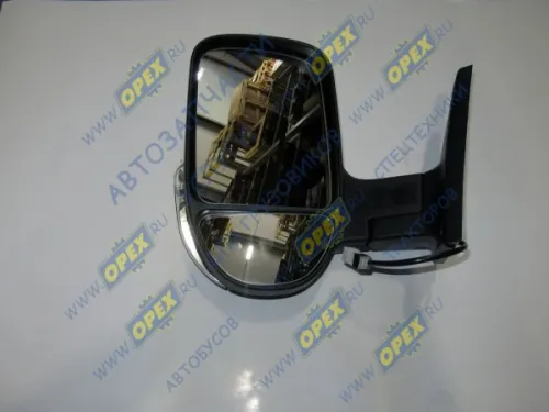 46.8201021 Зеркало заднего вида наружное левое Газель Бизнес; (ручной привод,без обогрева,без пов.) ГАЗ