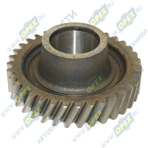 3309-1701059 Шестерня 4-й передачи промвала КПП z=35; фвнутр=51; h=60 (косой зуб) ГАЗ-3307,3309,3308,33104,33106,Валдай (0х0х59) ГАЗ