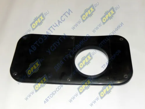3302-5107026 Крышка люка пола кабины под гофру КПП ГАЗ 3302,Газель (424х208х19) ГАЗ