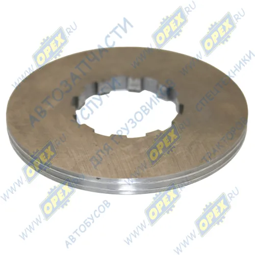 51-2402037-В Кольцо ф38х81х6 сталь С/И 10 шлицов маслоотгонное сальника заднего моста ГАЗон Некст,ГАЗ-33104,3308,3309,Валдай ГАЗ