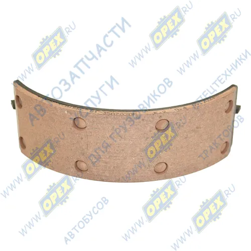 51-3507014 Колодка (ручника) стояночного тормоза ГАЗ-53,3307 (195х60х75) ГАЗ