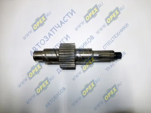 33027-1802024-20 Вал первичный РК Газель,Соболь L=235ф30/ф42 шестерня Z=33/шлиц=10 полный привод (раздаточной коробки); с муфтой под вилку ГАЗ