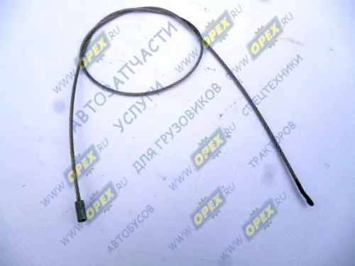33081-1108058 Трос газа ф2 акселератора с наконечником L=570 голый ГАЗ-3309,3308,Садко,Вепрь,Земляк ГАЗ