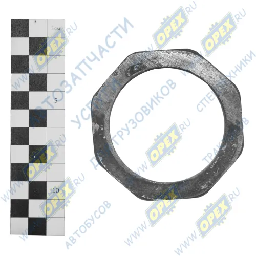 53-2401052-01 Гайка ГОСТ-22354 М64х1,5 К=82 h=8 подшипника задней ступицы без штифта ГАЗон Некст,Валдай,ГАЗ-3306,3307,3308,3309 (0х0х11) ГАЗ1