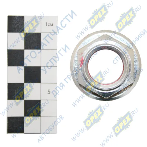 С41R92-2402042 Гайка С/И М22х1,5 h=21 К=32 фланцевая ведущей шестерни Газель Некст (4,6тонн) ГАЗ1