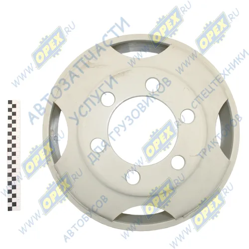3301.3101015 Диск колеса ГАЗ-3307,3308,3309,ПАЗ-32053 фнаруж.=570; h=240; 6отв.ф32, (фут) без кольца ГАЗ2