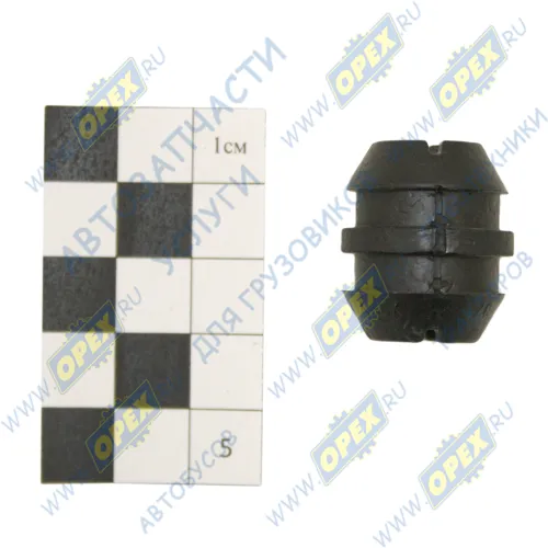 412-3505067 Втулка (РТИ) ф8х22 L=25 с/и соединительная бачка ГТЦ главного тормозного цилиндра Волга,Газель,ГАЗ-3307 ГАЗ1