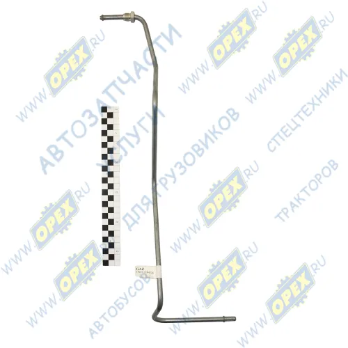 33023-1104128 Трубка (сталь) ф8; L=860 Ш=М14+К17/Ш=М14+К17 топливная к двигателю Газель Бизнес (дв.УМЗ-4216) евро-3; (2 штуц.) ГАЗ1