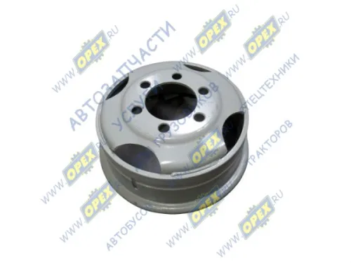 3301.3101015 Диск колеса ГАЗ-3307,3308,3309,ПАЗ-32053 фнаруж.=570; h=240; 6отв.ф32, (фут) без кольца ГАЗ