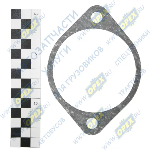 33106-3407437 Прокладка С/Ф; 130х95; фвнутр=84; 2отв.ф11, насоса ГУР ГАЗ-33106,Валдай (дв.Cummins) ГАЗ