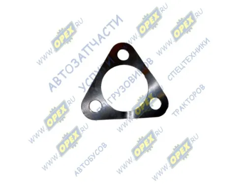 33027-2304034 прокладка регулировочная (сталь) ф62х62х0,5; фвнутр=34; 3отв.ф9 крышки фланца передней ступицы Газель полный привод ГАЗ