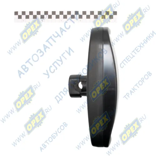 САКД.458201.060 Зеркало боковое КАМАЗ,МАЗ широкоугольное сферическое (250х180) без обогрева (дополнит.) ГАЗ2