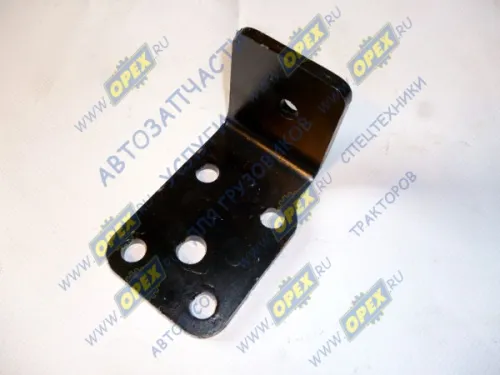 33081-1001014 Кронштейн передней опоры (подушки) двигателя (сталь) L=210х83 5отв.ф14,1отв.ф16,Г-образ. ГАЗ-33081,3309,33104, Валдай (дв.ММЗ Д-245) ГАЗ