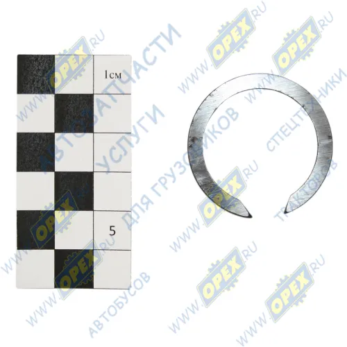 А21R22-1701117 Кольцо стопорн. наружн.(на вал) без ушек ф29х37х1,5 ГОСТ-13940-86 муфты 3-й и 4-й передачи вторичного вала КПП Газель Некст ГАЗ