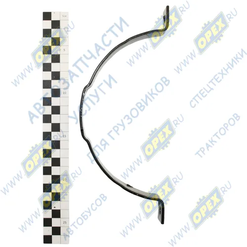 4301-1203069 Хомут (скоба,кронштейн) L=330 s=30 d=200 крепления глушителя (нижний) ГАЗ-3307,Газель ГАЗ1