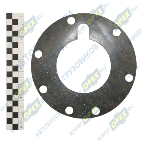 33104-2402035 Прокладка ф90х180; 7отв.ф12, муфты подшипниов ведущей шестерни ЗМ ГАЗон Некст,Валдай,ГАЗ-33104,33106 ГАЗ
