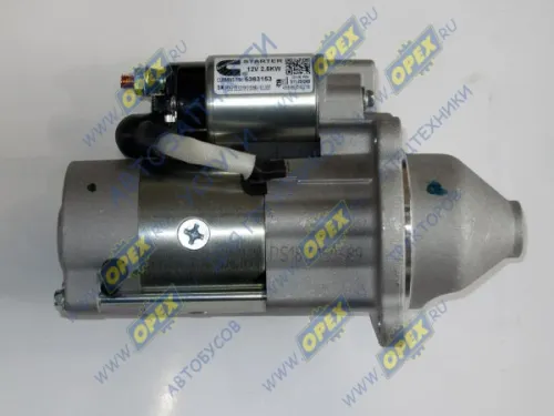 5340730F Стартер 12в z=10 Cummins ISF2.8 Foton,Газель Бизнес,Некст GAZ GAZ elle Business Next Cummins ISF2.8L; 2.5кВт ГАЗ