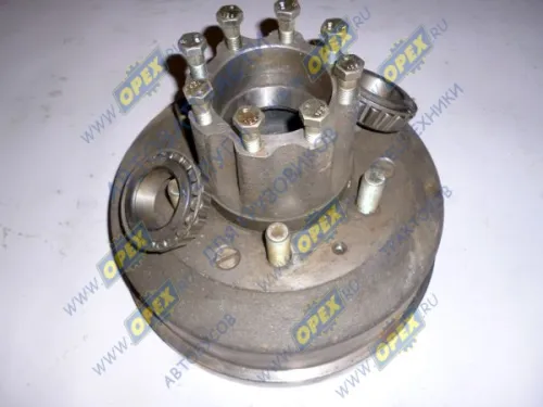 3302-3104004 Ступица заднего колеса с барабаном без АБС Газель (0х0х209) ГАЗ