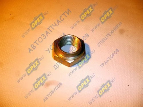 459.9524411 Гайка ГОСТ-8918 М24х1,5; (обжимная)  передней ступицы ГАЗ-3110, ГАЗель,Соболь 4х4, редуктора заднего моста ГАЗон Некст ГАЗ2