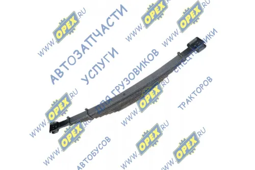 53-12-2912012-02 Рессора задняя для ГАЗ 3307, 3309, Газон Next 13 листов; (14 листов) (L=1600х65, с чашками) ГАЗ-53,3307,3309,ГАЗон Некст ГАЗ3