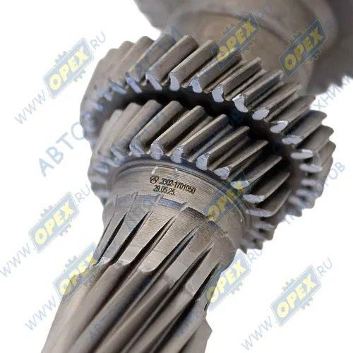 3302-1701310 Вал промежуточный КПП ГАЗ-3302,Газель (36зуб.) без подшипников ГАЗ2