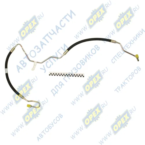 А21R22.3408150-21 Шланг нагнетательный ГУР Yubei Газель Некст от насоса к механизму с трубками в сб. ГАЗ