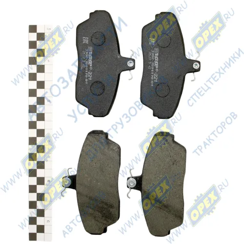 3302-3501800-02 Колодки тормозные дисковые (комплект) 130х72х18; (ГАЗ-3302,3110,Газель,Соболь); Оригинал ГАЗ1