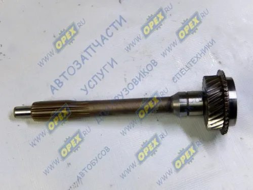 2705-1701025 Вал первичный КПП в сборе z=26 L=305 нар.шлиц=10  ГАЗ-3302,Газель Бизнес,Газель Некст (дв.Cummins); в сборе ГАЗ