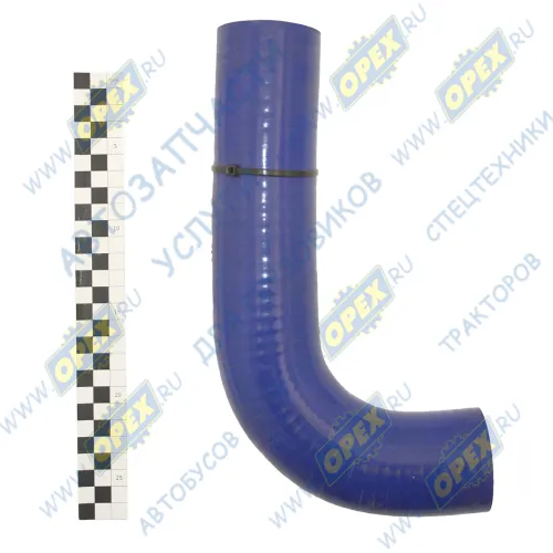С41R16-1173112 Шланг (патрубок) кривой (1 изг.) ф50х60 L=390 ОНВ интеркулера ГАЗон Некст левый ГАЗ1