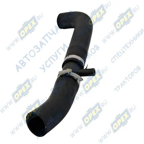 А31R25-1303005 Шланг (патрубок) двойной, кривой (1 изг.) ф38х48 L=160/кривой (1 изг.) ф38х48 L=300 с тройником ПВХ вых. ф16 радиатора Газель Некст ГАЗ