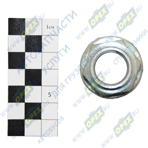 3302-2402038 Гайка С/И М20х1,5 h=20 К=30 фланцевая ГАЗ-3302,ГАЗель Некст редуктора заднего моста ГАЗ1