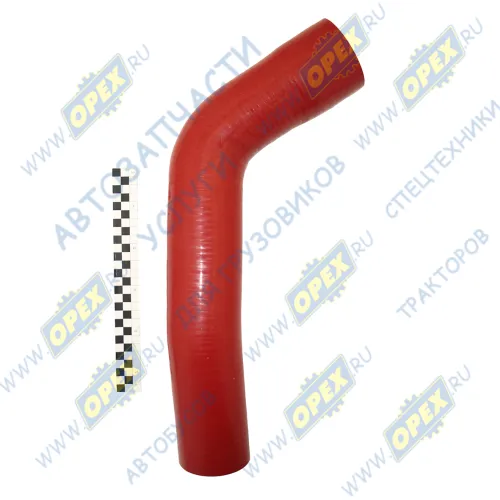 С41R16-1173409 Шланг (патрубок) кривой (2 изг.) ф70х82/ф76х88 L=570 ОНВ интеркулера ГАЗон Некст правый ГАЗ1