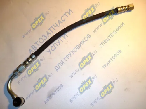 2217-3408161-03 Рукав ВД (шланг) ГУР Газель,Соболь (дв.ЗМЗ-405) L=550 кругл.шт14/Ш=М16+К19 нагнетательный; с наконечником ГАЗ