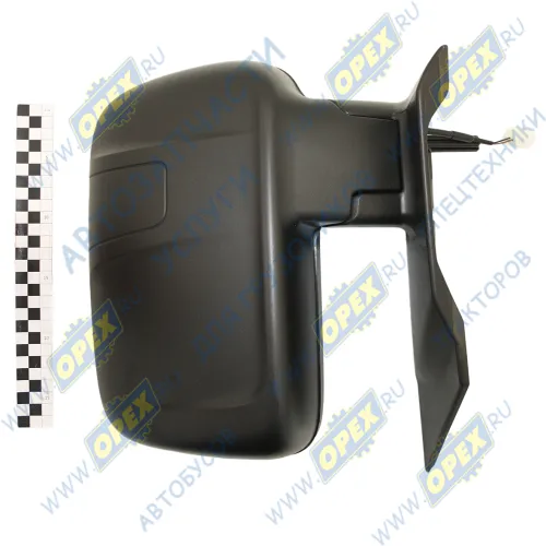 А21R23.8201021-20 Зеркало боковое заднего вида Газель Некст левое; одна опора с ручным приводом и обогревом ГАЗ2