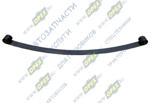 3221-2912100 Лист №1 задней рессоры L=1510 S=75 h=8; 1отв.по центру ф13 с шарнирами Газель ГАЗ