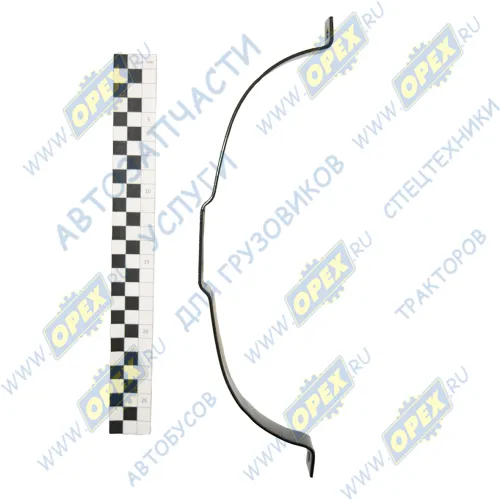 33023-1203069 Кронштейн (хомут) глушителя нижний Газель (дв.УМЗ,ЗМЗ,Cummins) Евро-3 ГАЗ1