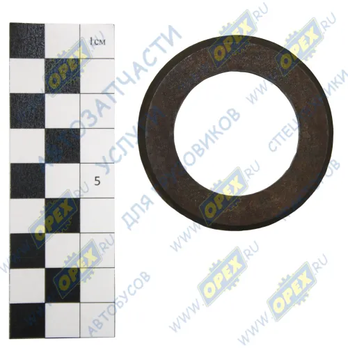 66-40-1802035 Шайба плоская (сталь) ф36х56х5 с наруж.фаской упорная подшипника первичного вала конич, , ГОСТ1137 ГАЗ1